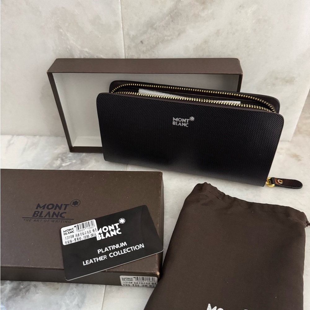 Mont Blanc Black Wallet